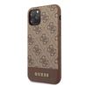 Etui Guess Hardcase 4G Stripe Collection iPhone 11 Pro Max (Brązowy)