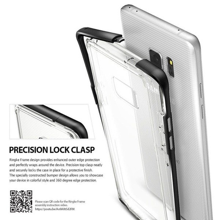 Etui Ringke Frame Black Do Samsung Galaxy Note Fe / Note 7