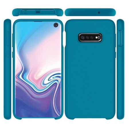 Beline Etui Silicone Samsung S20+ G985 Niebieski