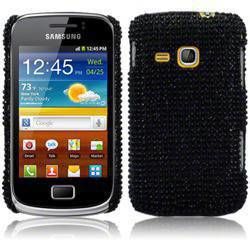 Etui Terrapin do Samsung Galaxy Mini 2 S6500  diamentowe - czarny