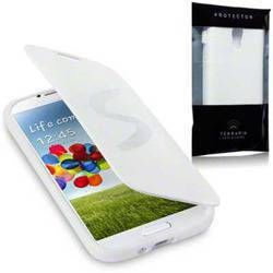 Etui Terrapin do Samsung i9500 Galaxy S4 żelowe - biały