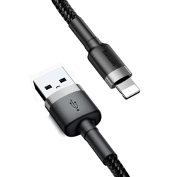 Kabel Baseus USB / Lightning QC3.0 1.5A 2M czarny