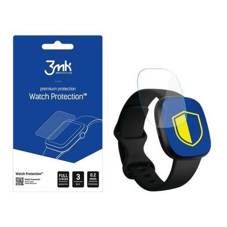 3-Pack Folia 3MK Arc Watch Do Fitbit Versa 3 / 4