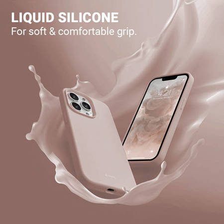 Crong Color Cover - Etui iPhone 13 Pro (Piaskowy Róż)