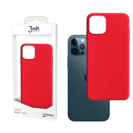 Etui 3MK Matt Case Red Do iPhone 12 / 12 Pro