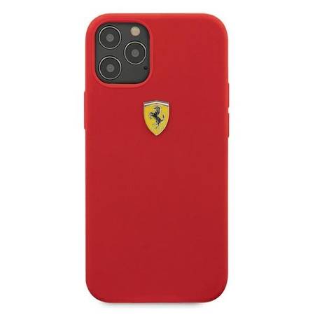 Etui Ferrari On Track Silicone Do iPhone 12/Pro, Hardcase