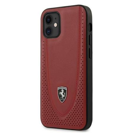 Etui Ferrari Track Perforated Do iPhone 12 Mini