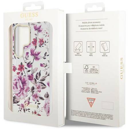 Etui Guess Flower Collection Do Galaxy S23 Ultra