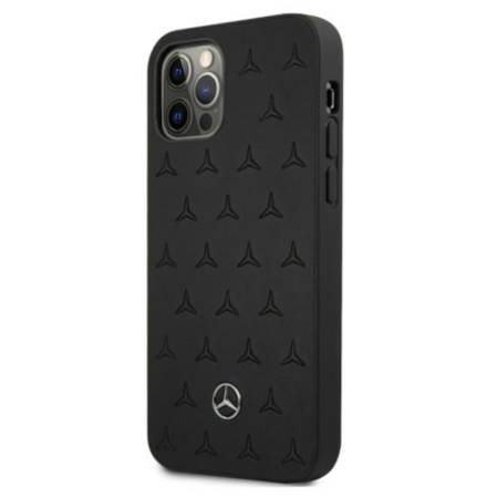 Etui Mercedes Leather Stars Do iPhone 12/12 Pro