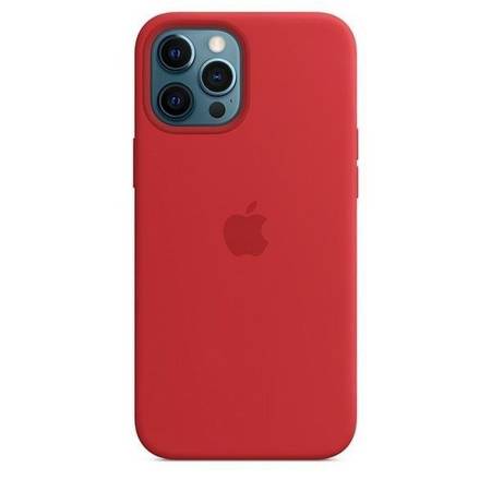 Etui Orginalne Apple Silikonowe Do iPhone 12 Pro Max, Czerwony