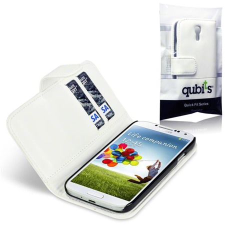 Etui Qubits Samsung I9500 Galaxy S4 Biały