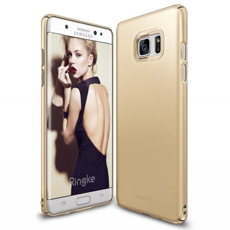 Etui Ringke Slim Gold Do Galaxy Note Fe / Note 7