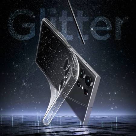 Etui Spigen Liquid Glitter Do Galaxy S23 Ultra