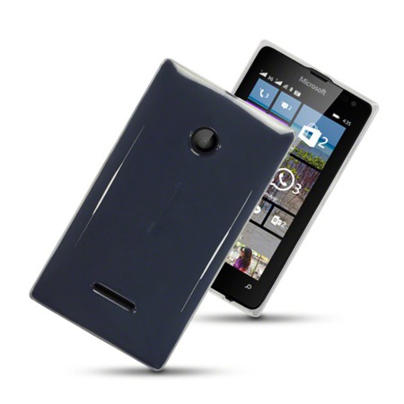 Etui Terrapin do Nokia Lumia 435 silikonowe przeźroczyste