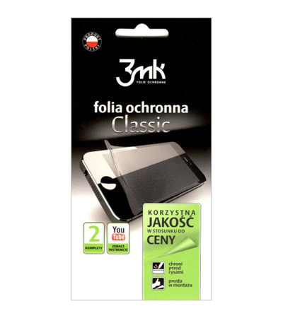Folia ochronna 3MK Classic do Nokia Lumia 710 - 2 sztuki