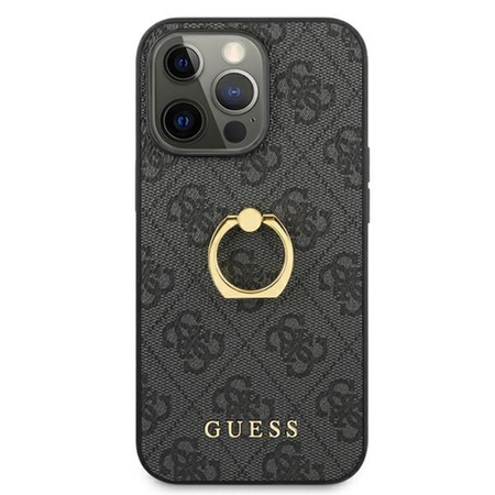 Guess 4G Ring Case - Etui iPhone 13 Pro Max (Szary)