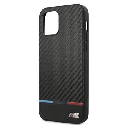Hardcase BMW M Collection Carbon Stripe Do iPhone 12/12 Pro (Black)