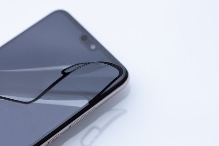 Hybrydowe szkło 3MK Flexible Glass Max 7H Black do Apple iPhone 7 Plus / 8 Plus - 1 sztuka