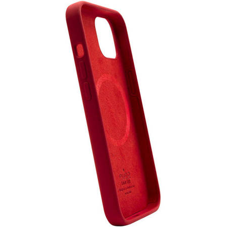Puro Icon Mag - Etui iPhone 13 Pro Magsafe (Czerwony)