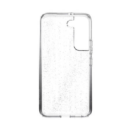 SPECK Presidio Perfect-Clear With Glitter - Etui Samsung Galaxy S22 Z Powłoką Antybakteryjną Microban (Clear/Platinum Glitter)