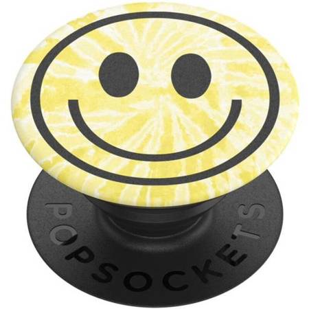 Uchwyt do selfie na telefon PopSockets - Tie Dye Smiley