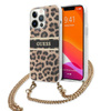 Etui Guess Leopard Gold Strap Do iPhone 13 Pro