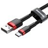 Kabel Baseus Cafule Type-C Cable 200CM Red/Black