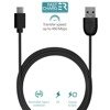 Kabel Puro Fast Charger USB Typ-C 2.0 -> USB A 2.0 1M Czarny
